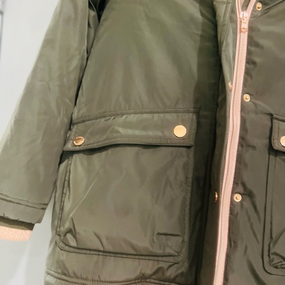 Michael Kors Big Girls' Snorkel Jacket , Green (Size 10/12) - Picture 4 of 13